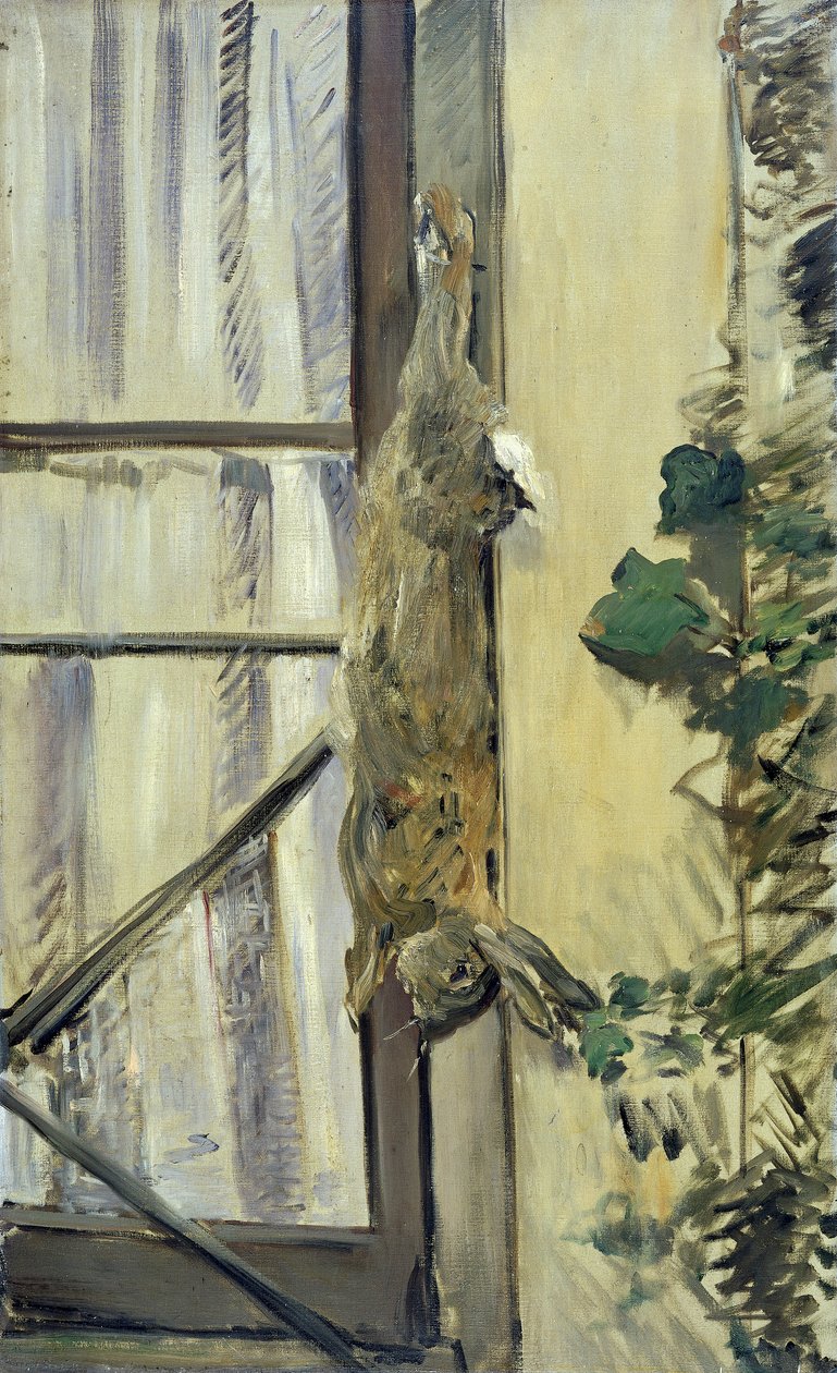 Kaninen, 1881. af Édouard Manet