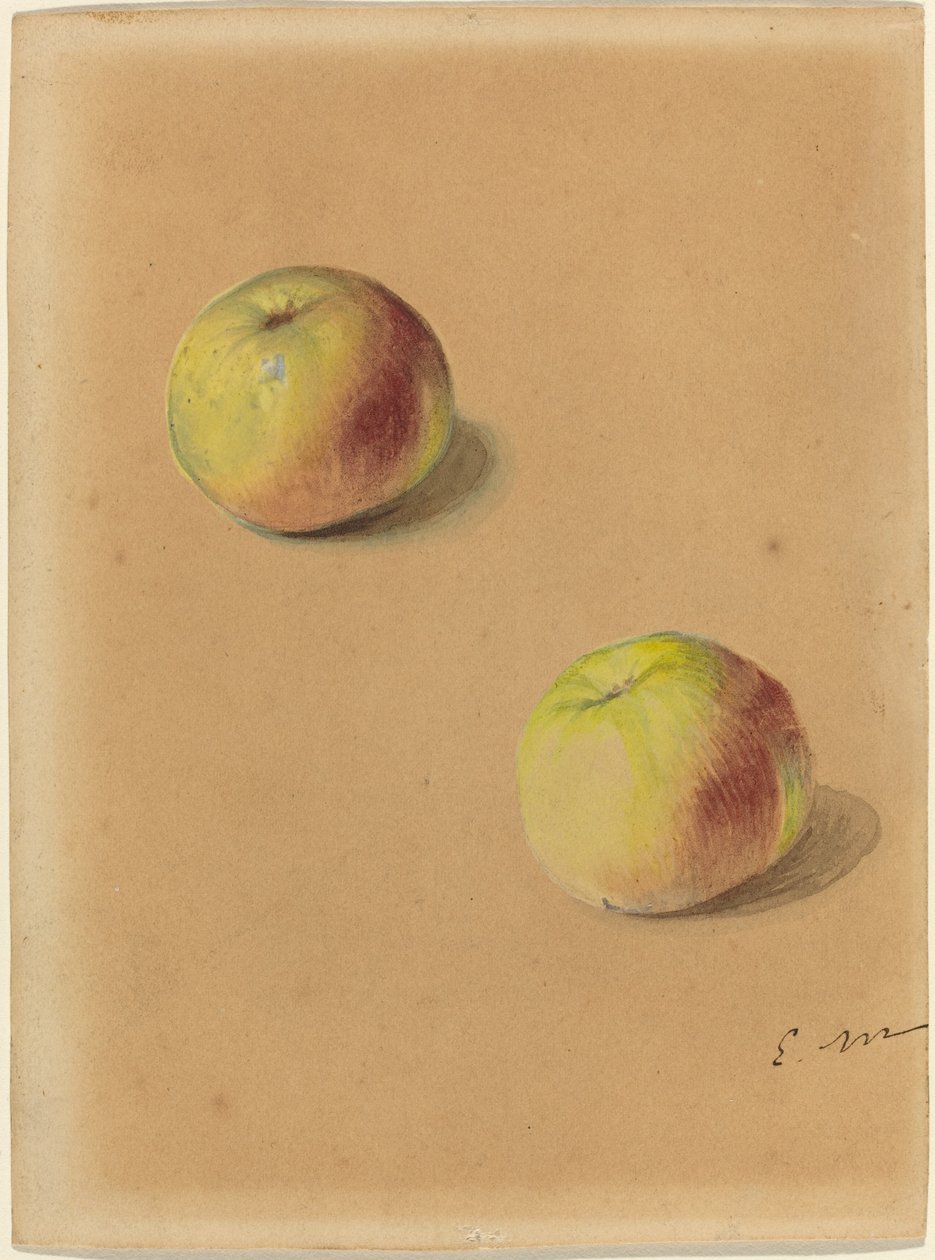 To æbler af Édouard Manet