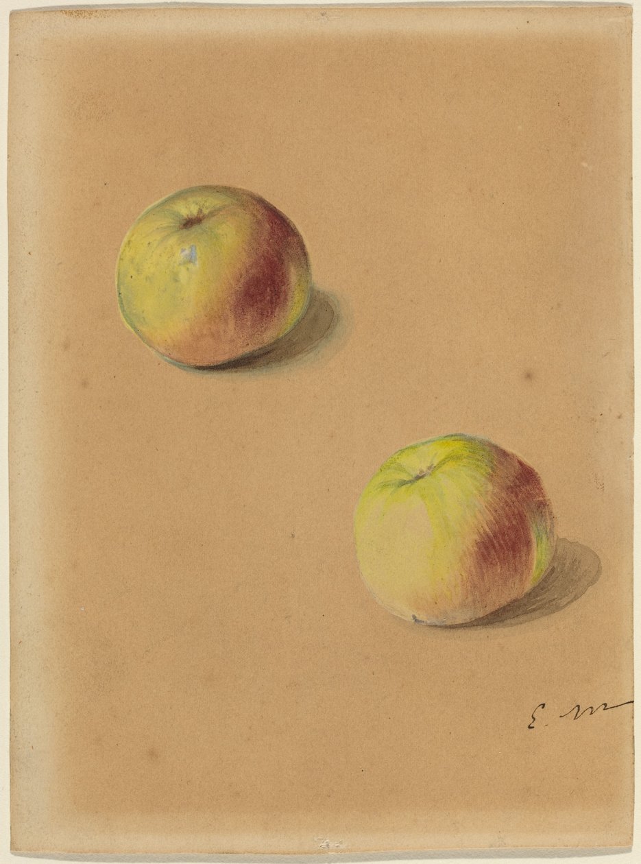 To æbler af Édouard Manet