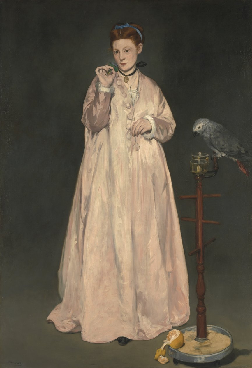 Ung dame i 1866 af Édouard Manet