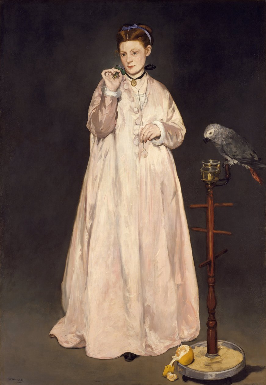 Ung Dame i 1866, 1866 af Édouard Manet