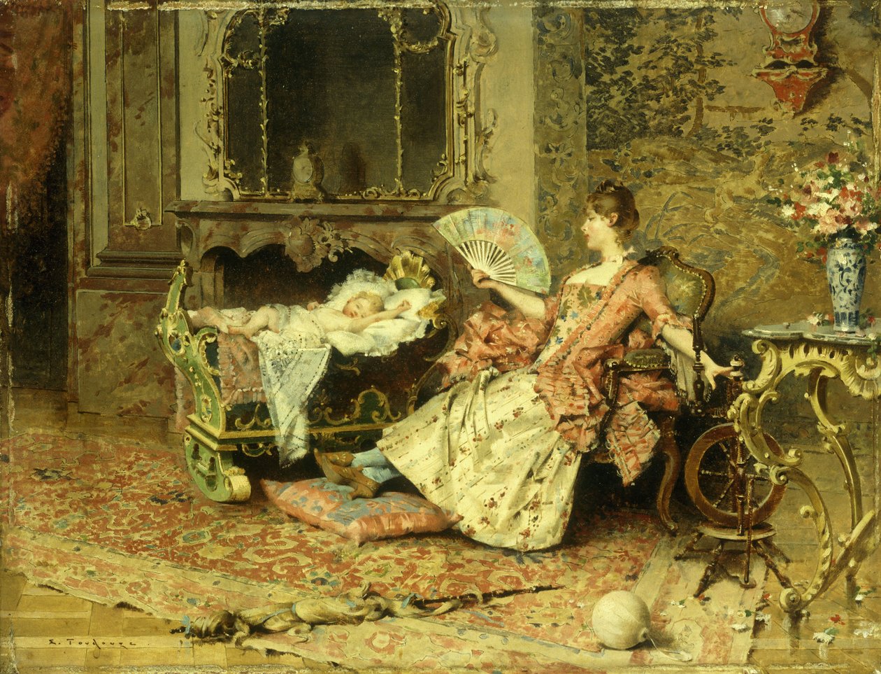 Ser på babyen af Edouard Toudouze