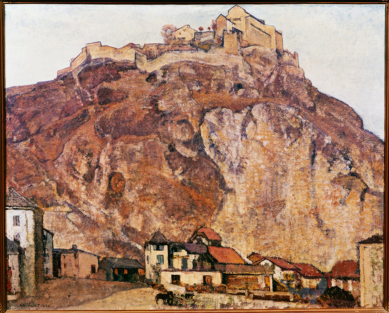 Forår i Sion af Edouard Vallet