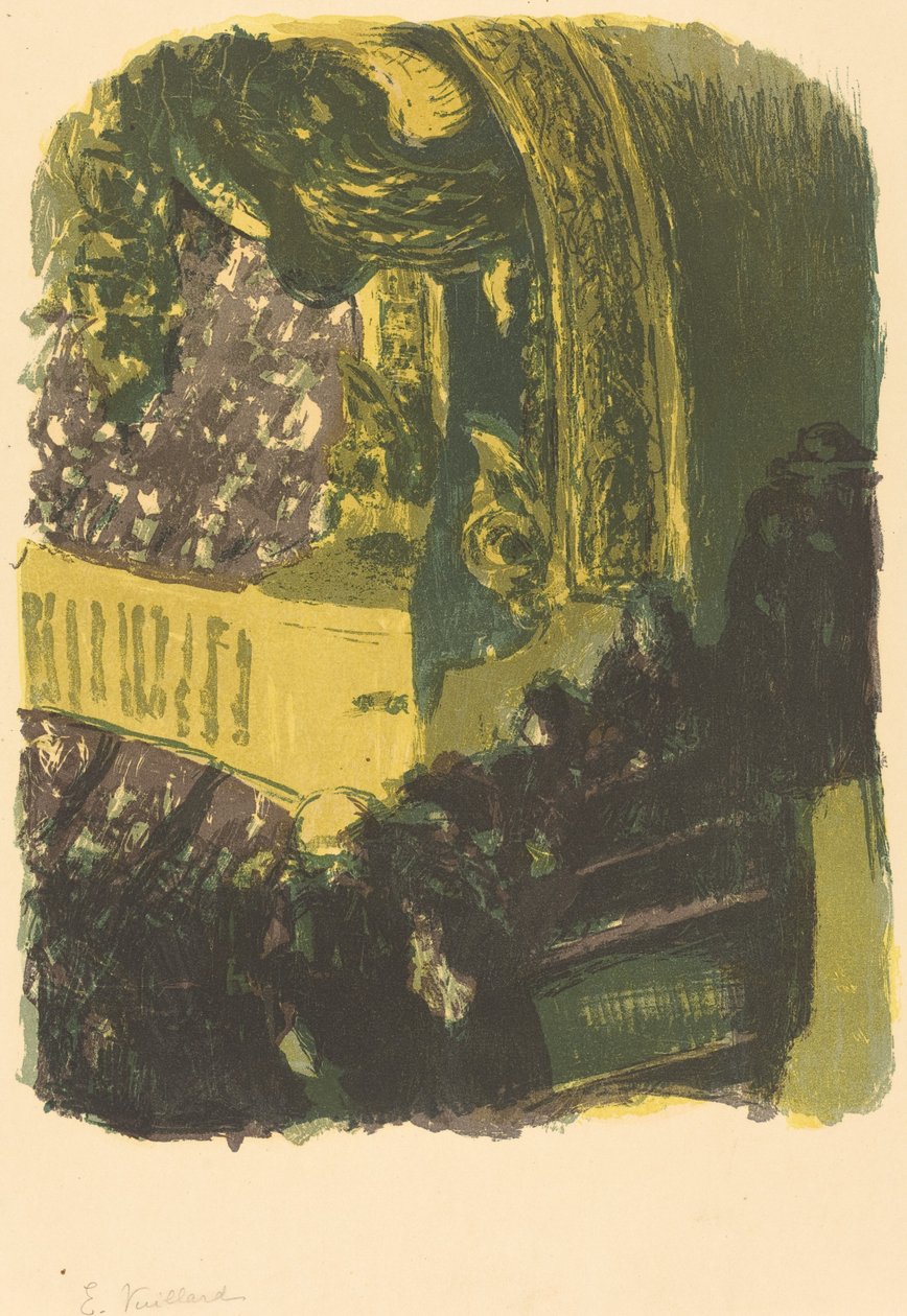 Et galleri i gymnastiksalen Et galleri i gymnastiksalen, udgivet 1900. af Edouard Vuillard