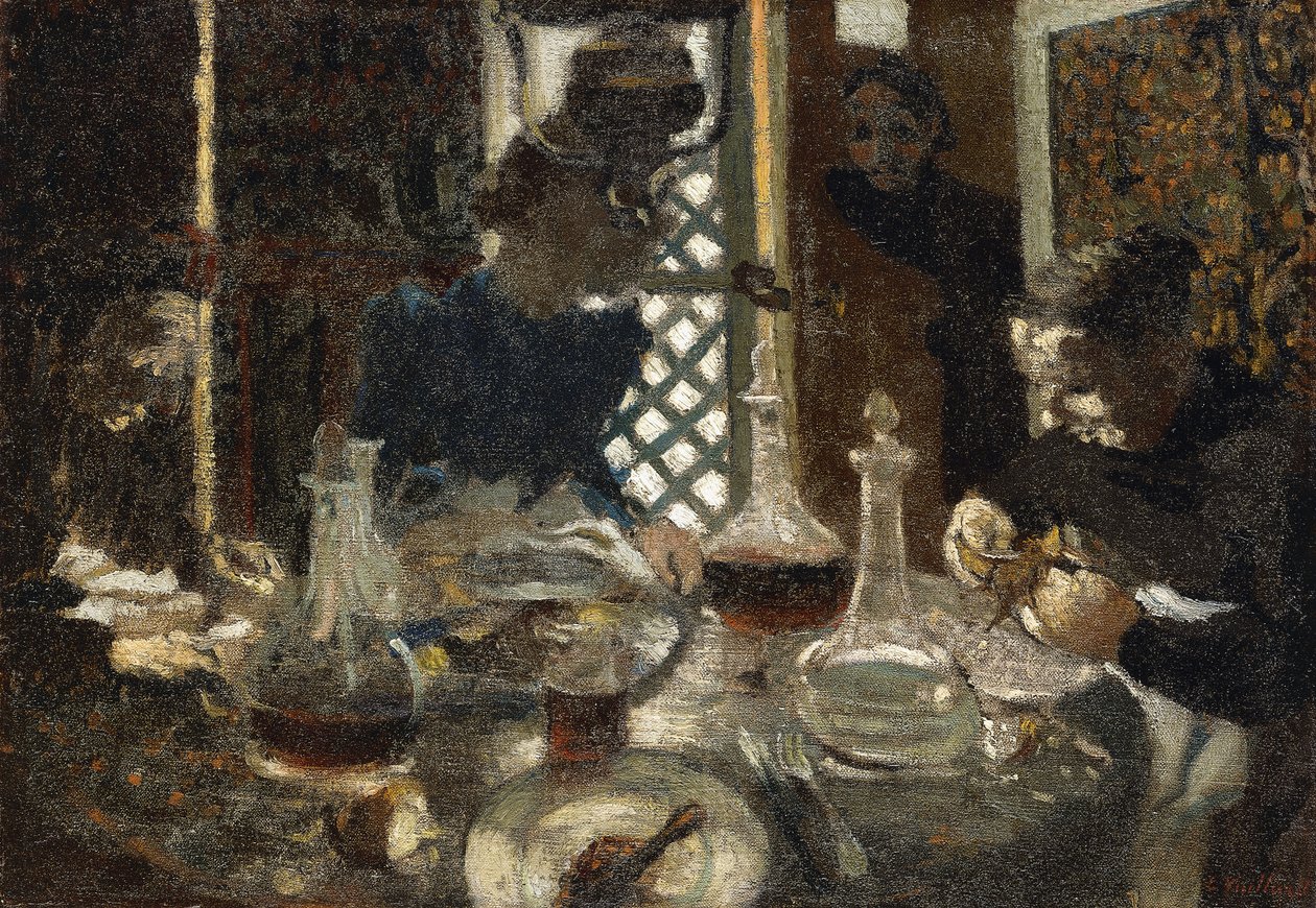 Et bord af Edouard Vuillard