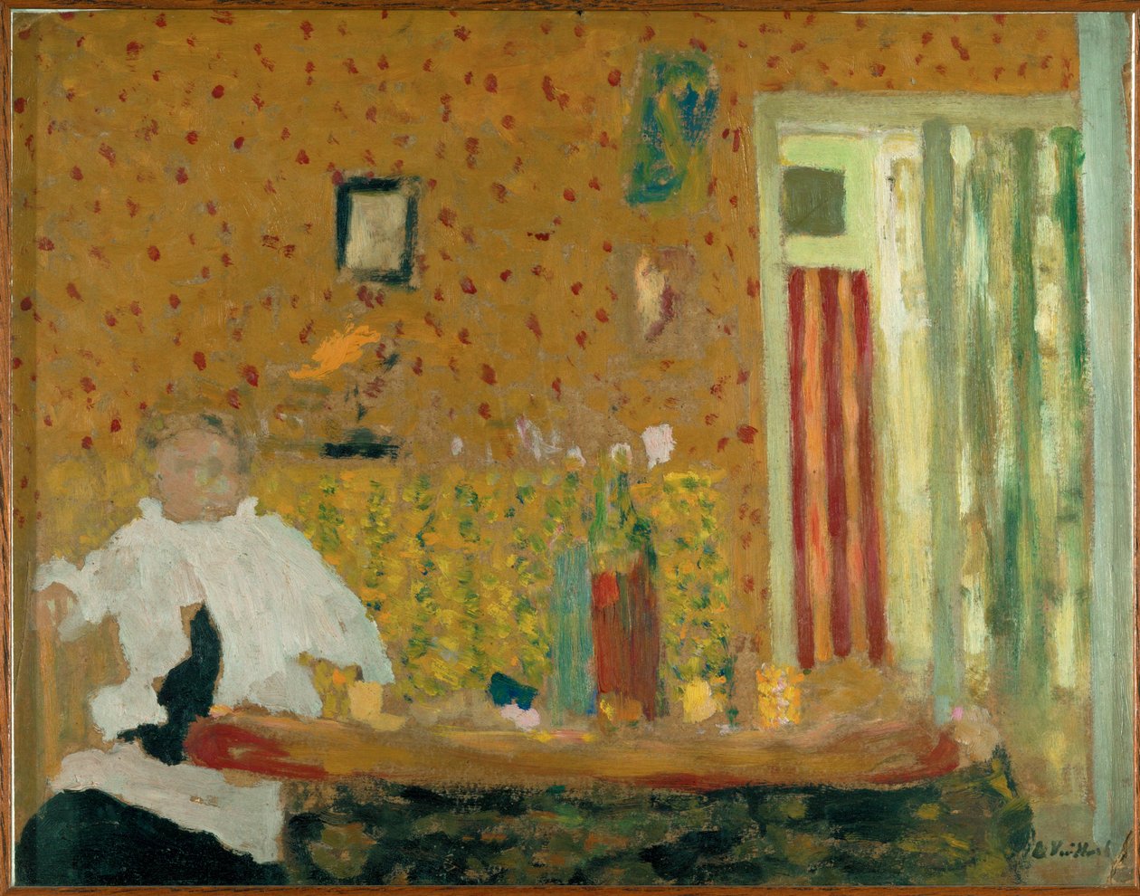 Efter måltidet (pap) af Edouard Vuillard