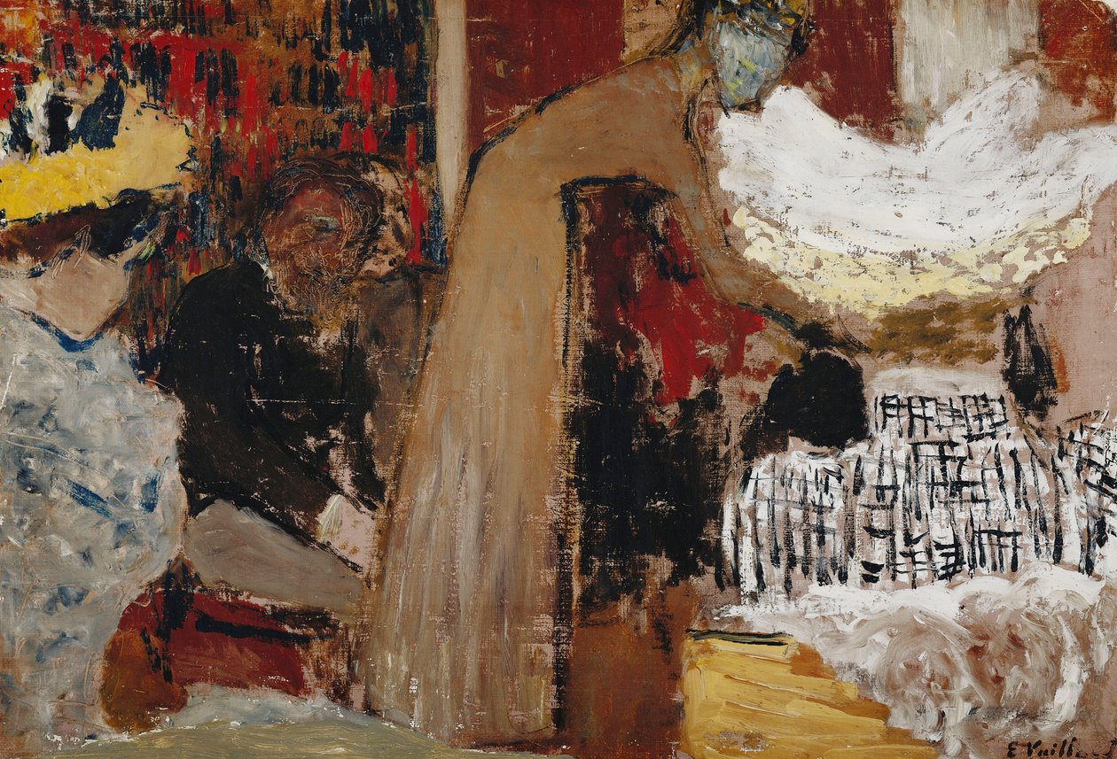 Ved Forestillingen; Au Spectacle, ca. 1895 af Edouard Vuillard