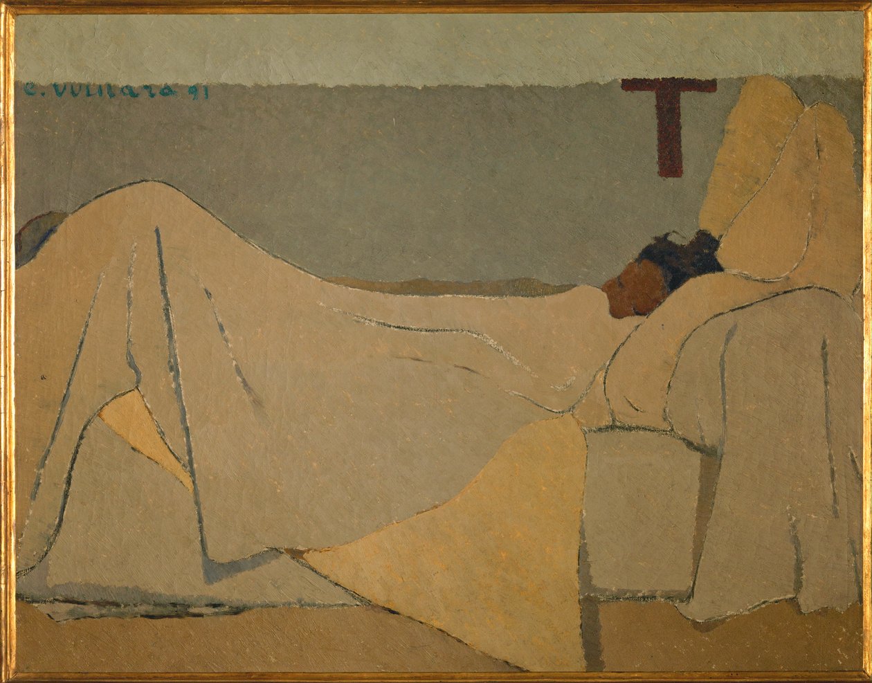 I sengen af Edouard Vuillard