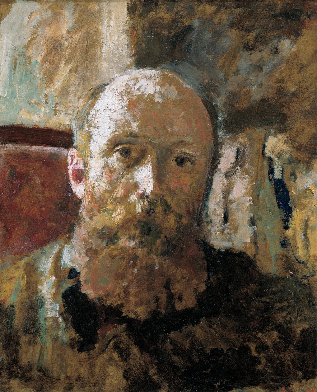 selvportræt af Edouard Vuillard
