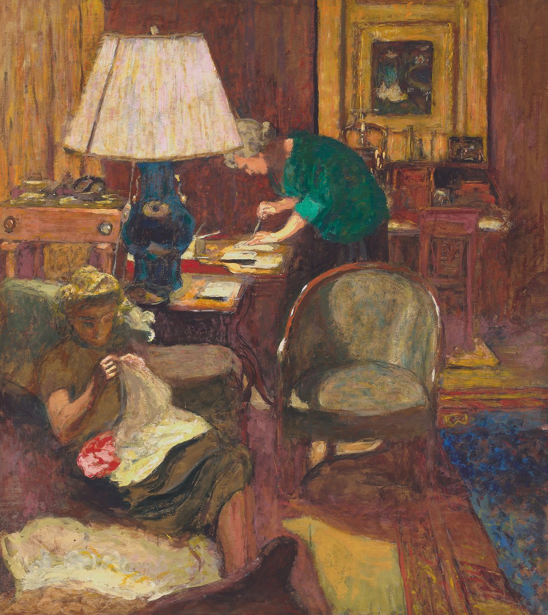Bogbinding; Bindingen, c.1934 af Edouard Vuillard