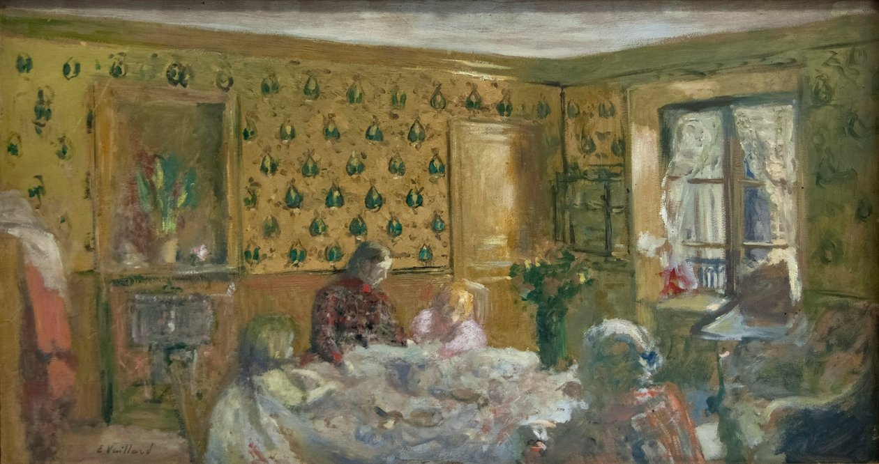 Ved arbejdsbordet af Edouard Vuillard