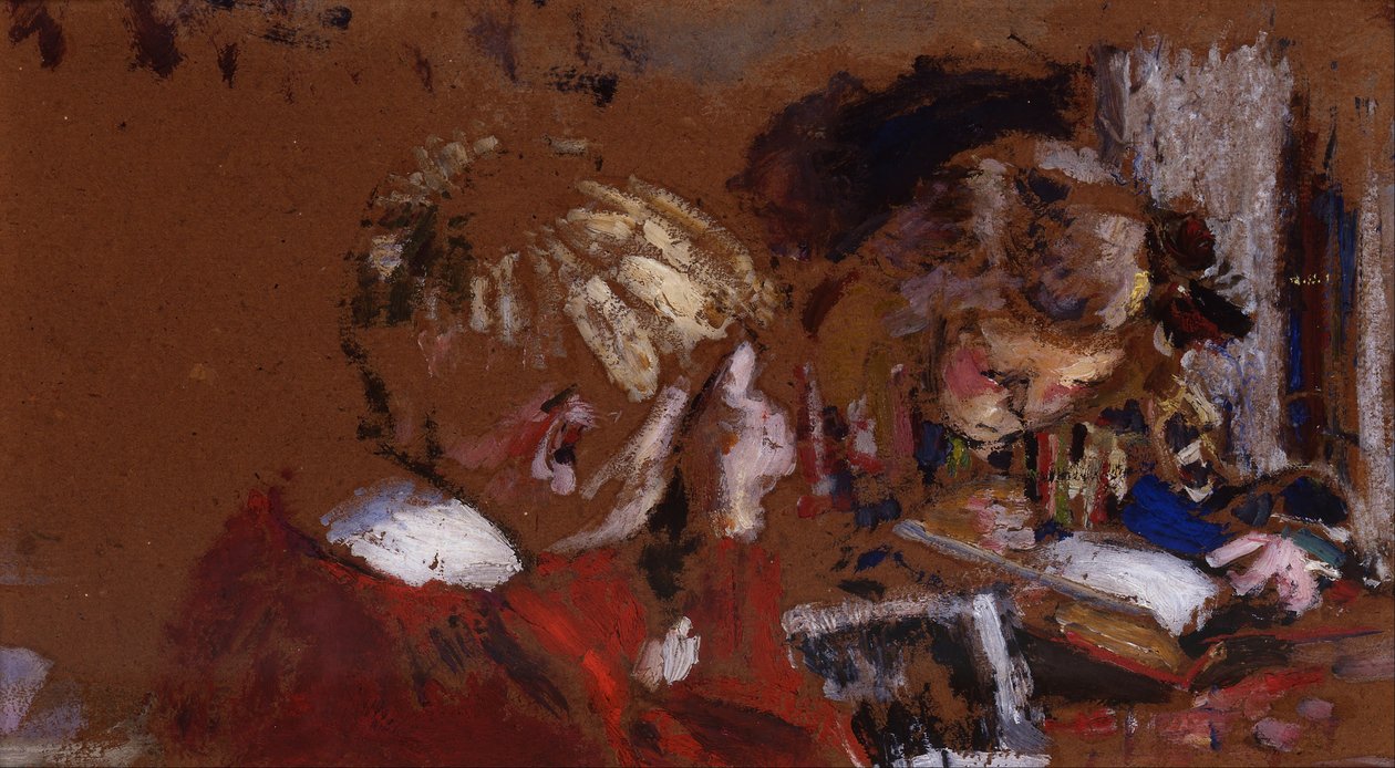 Børn læser af Edouard Vuillard