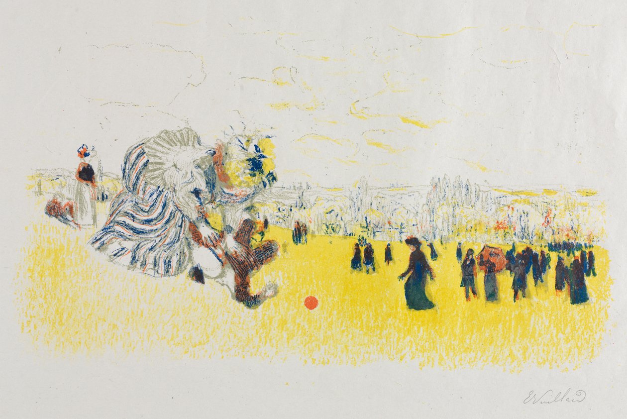 Børns spil af Edouard Vuillard