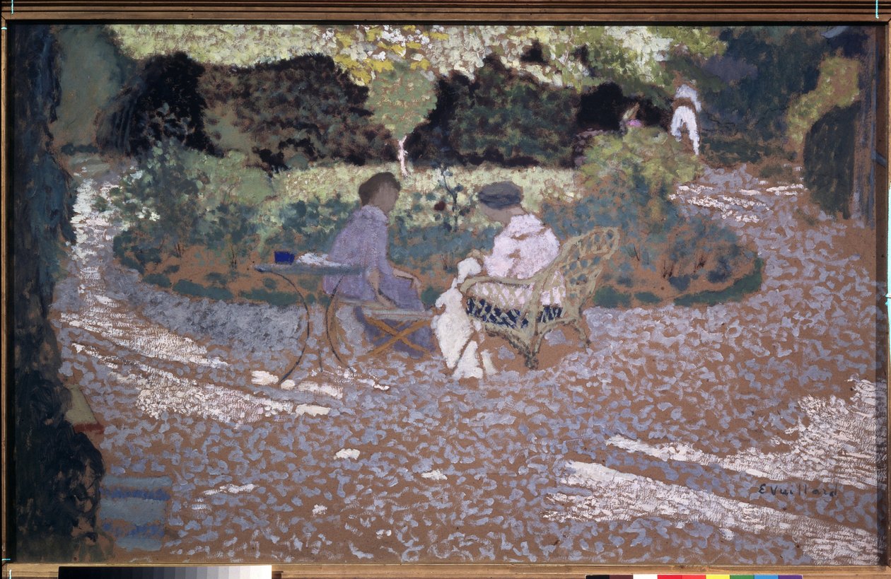 ""I haven"" (I haven) Maleri af Edouard-Jean (Edouard Jean) Vuillard (1868-1940) 1895-1898 Nabis Pushkin Museum of Fine Arts, Moskva af Edouard Vuillard