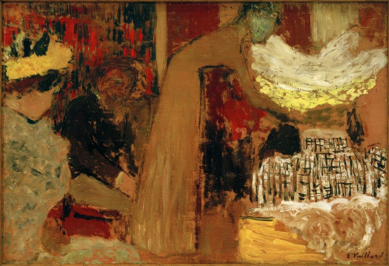 E.Vuillard, Die Diseuse af Edouard Vuillard