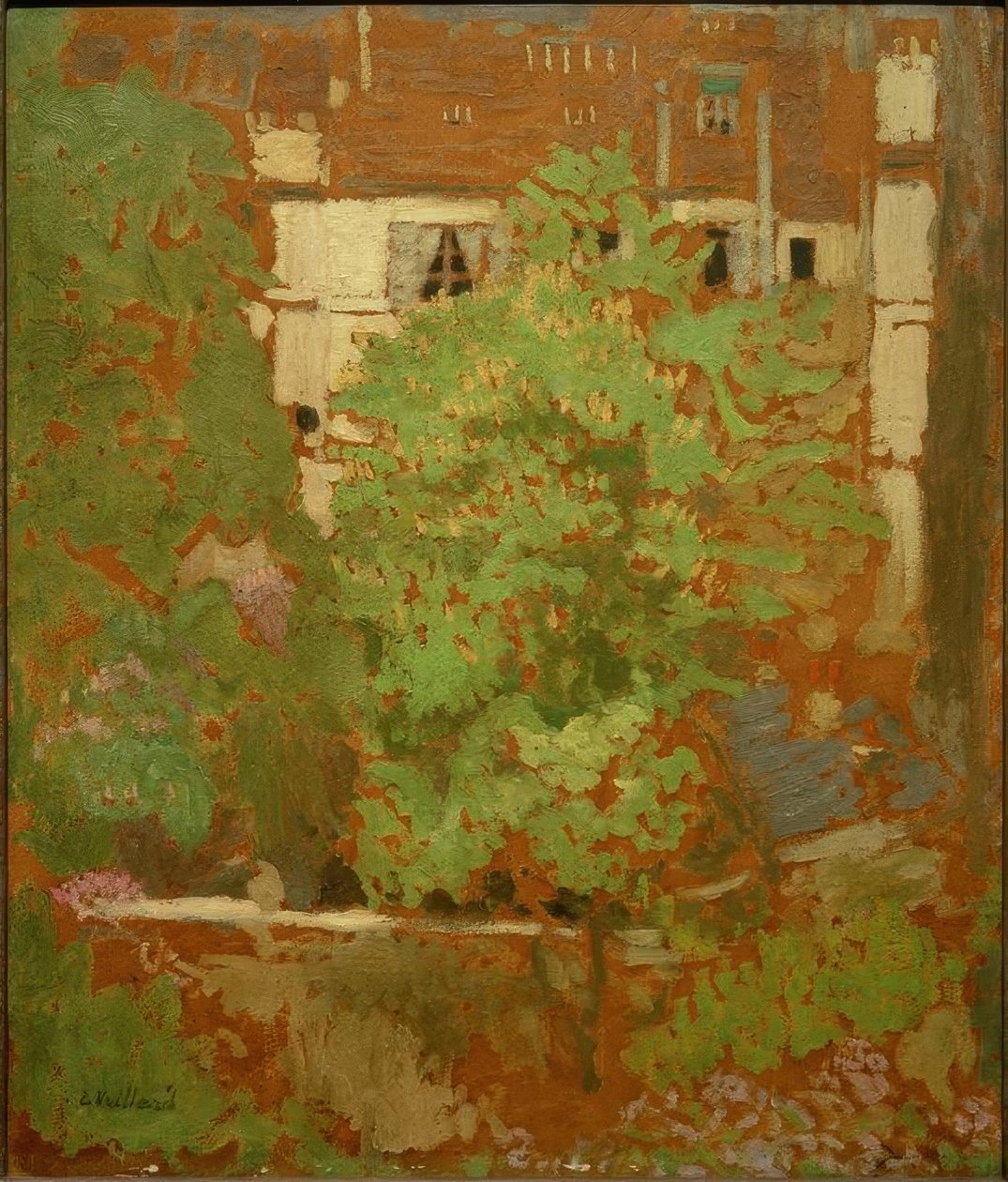 E.Vuillard, Kastanienbaum af Edouard Vuillard
