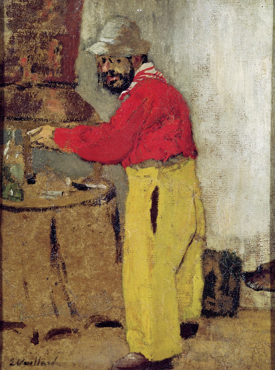 Henri de Toulouse-Lautrec i Villeneuve sur Yonne, 1898 af Edouard Vuillard