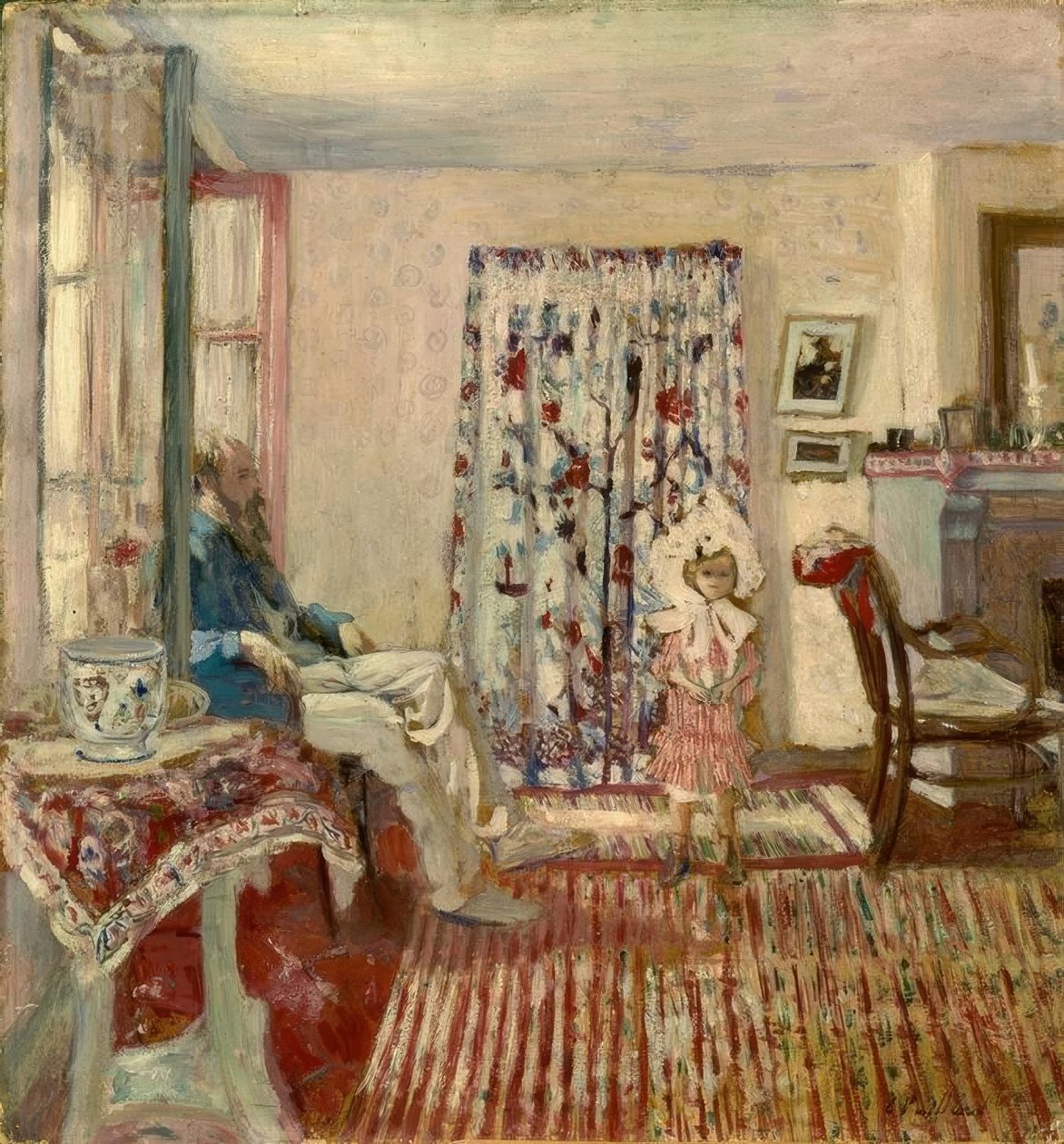 K.-X. Roussel og datter af Edouard Vuillard