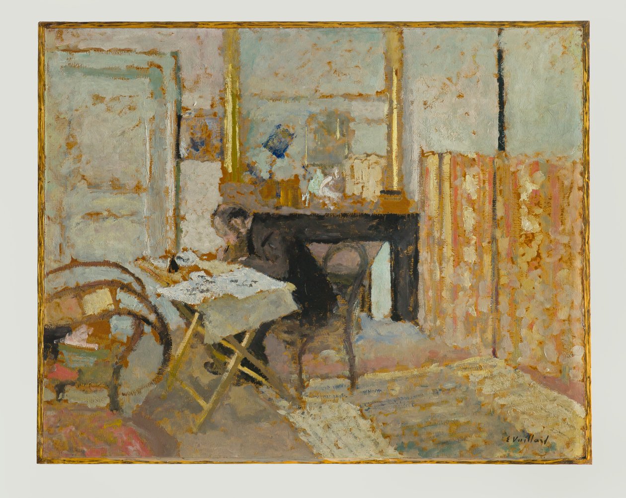 Ker-Xavier Roussel læsning af Edouard Vuillard