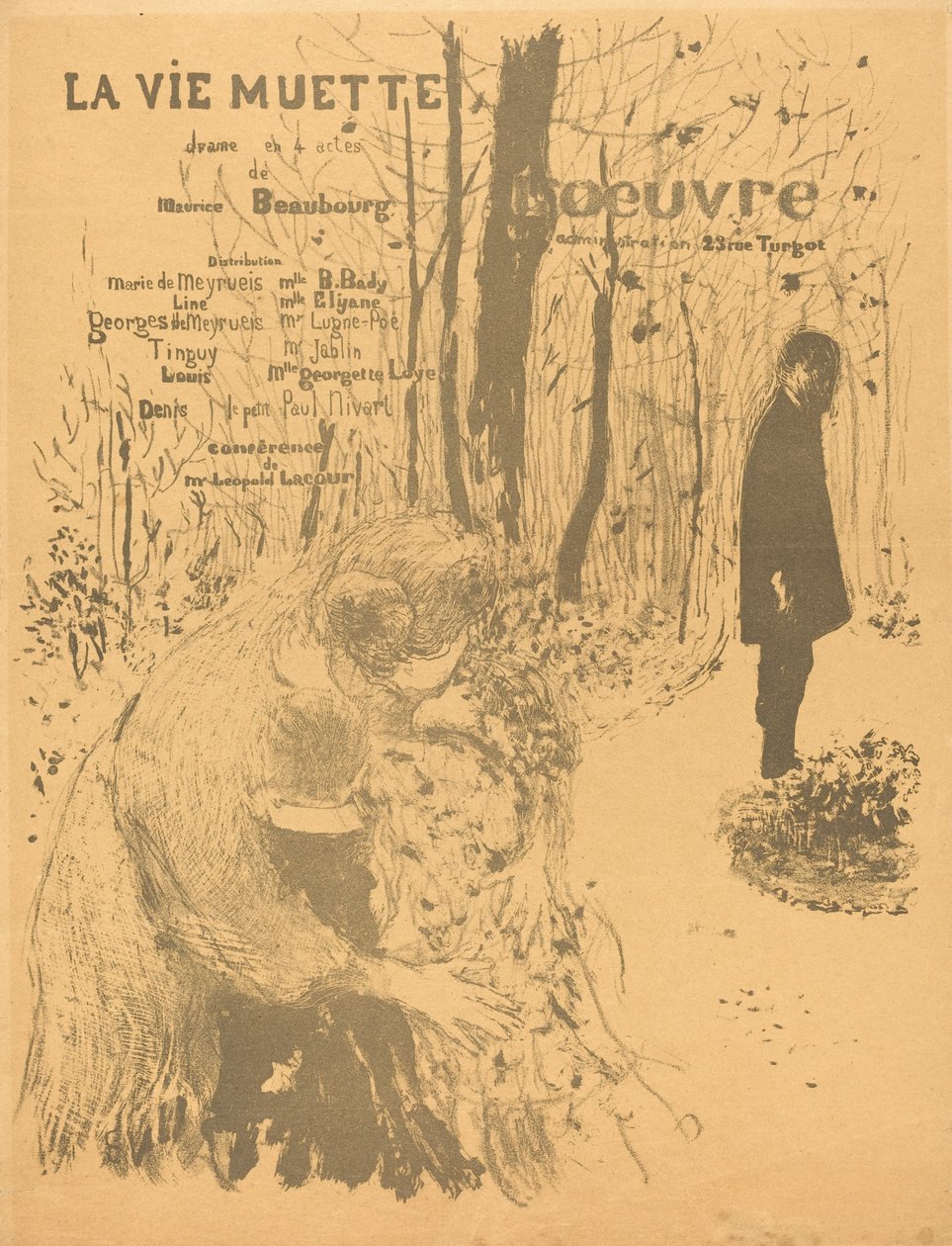 Det stumme liv, 1894. af Edouard Vuillard