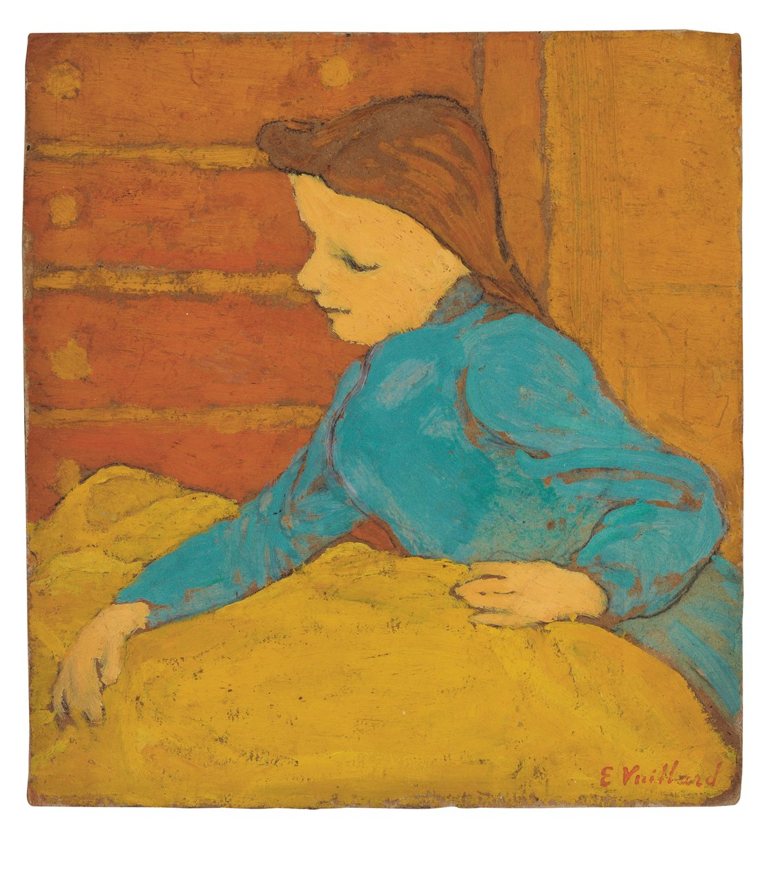 Den lille hånd, 1891-92 af Edouard Vuillard
