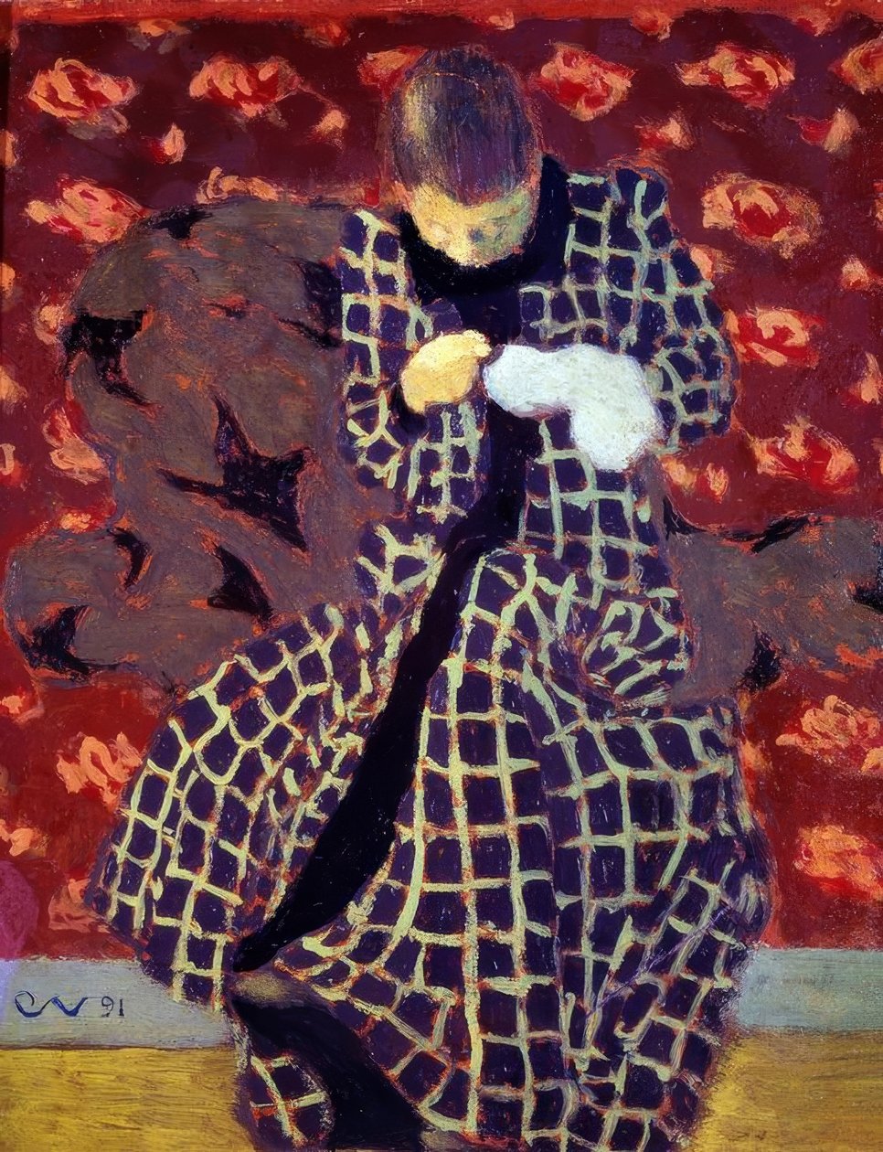 Plastret af Edouard Vuillard