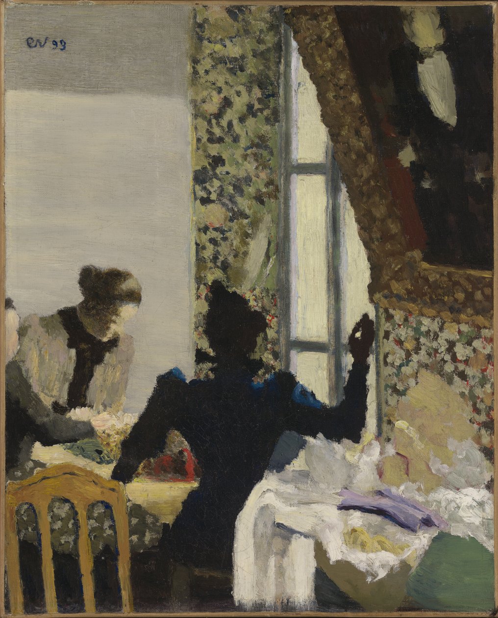 Nålen (tråden), 1893 af Edouard Vuillard
