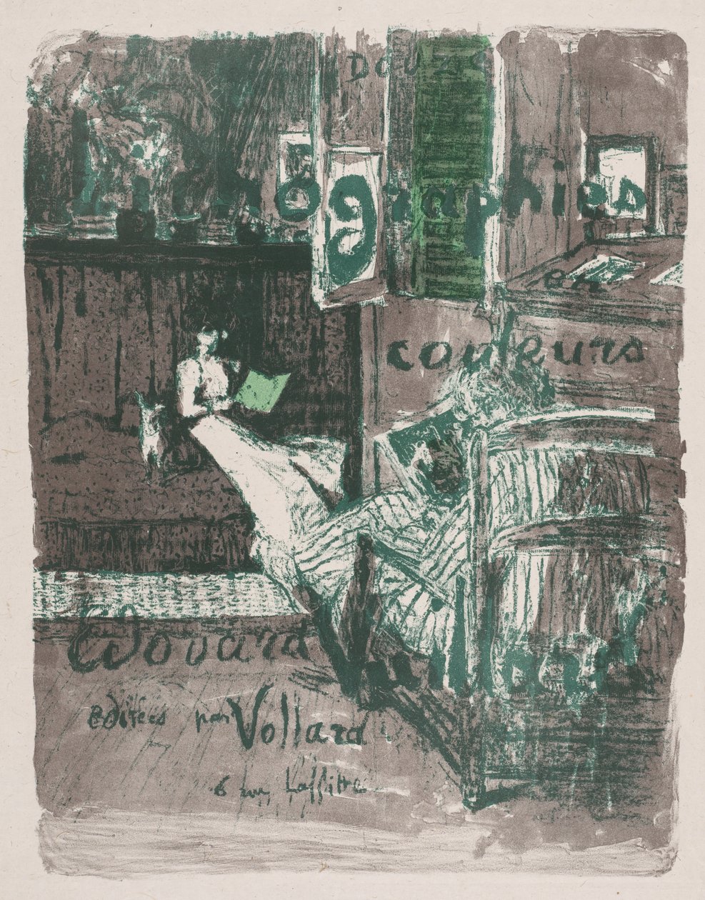 Landskaber og interiører af Edouard Vuillard