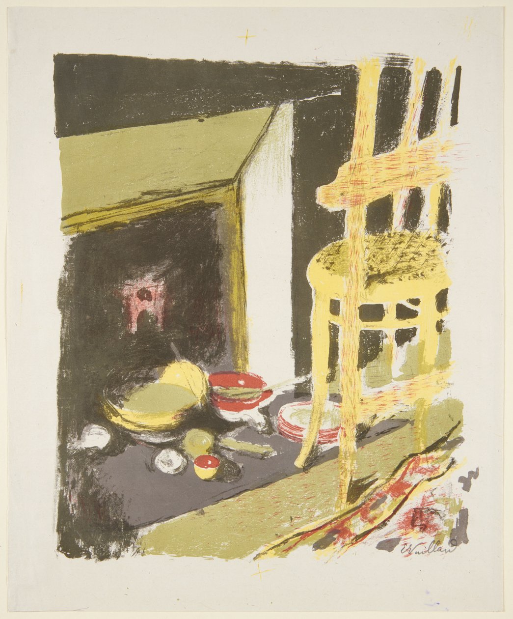 Landschaften und Innenräume: Der Herd af Edouard Vuillard
