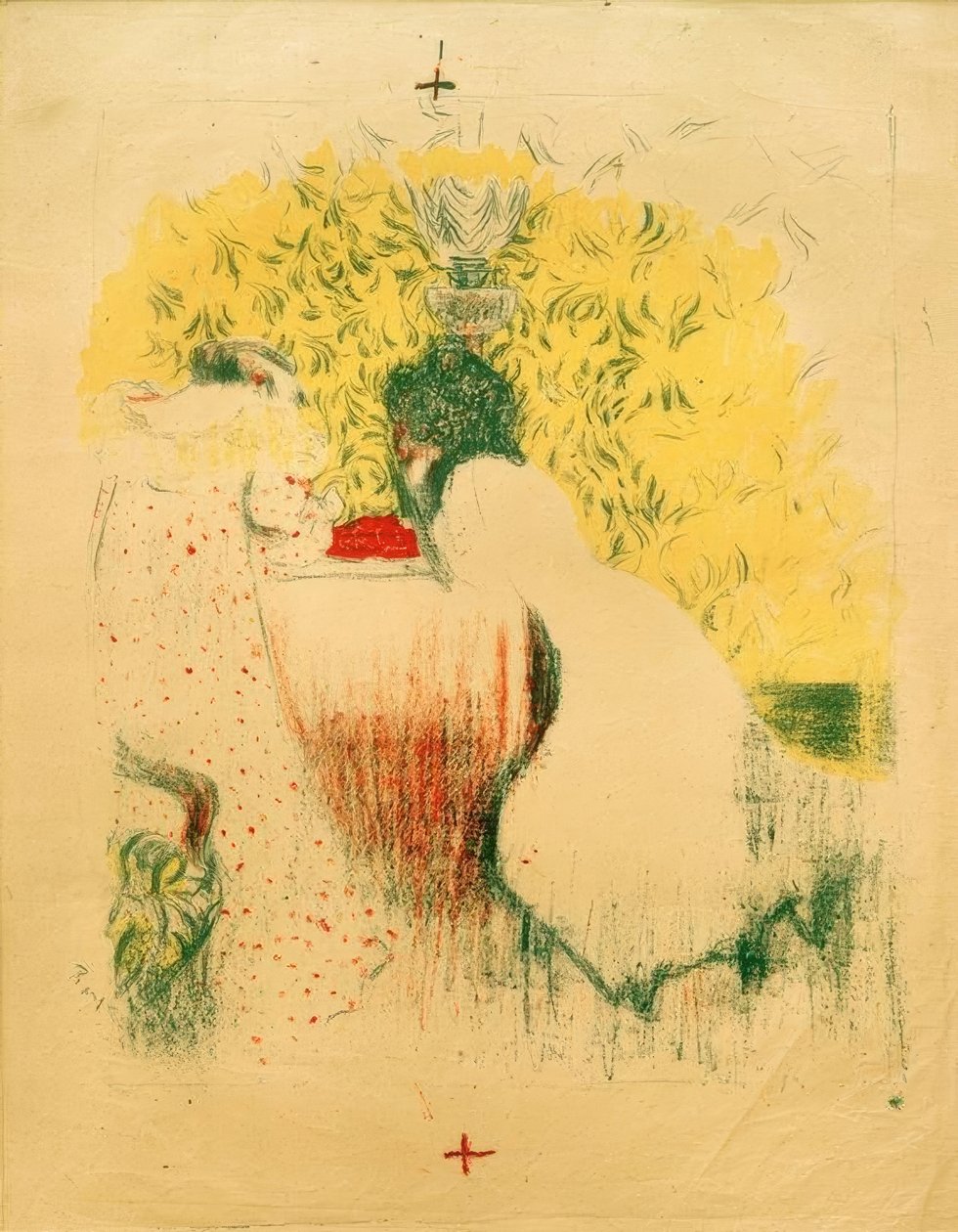 De to smukke søstre af Edouard Vuillard