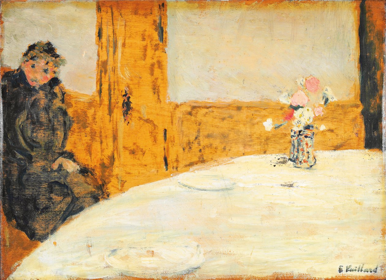 bryllupsdagsroser af Edouard Vuillard