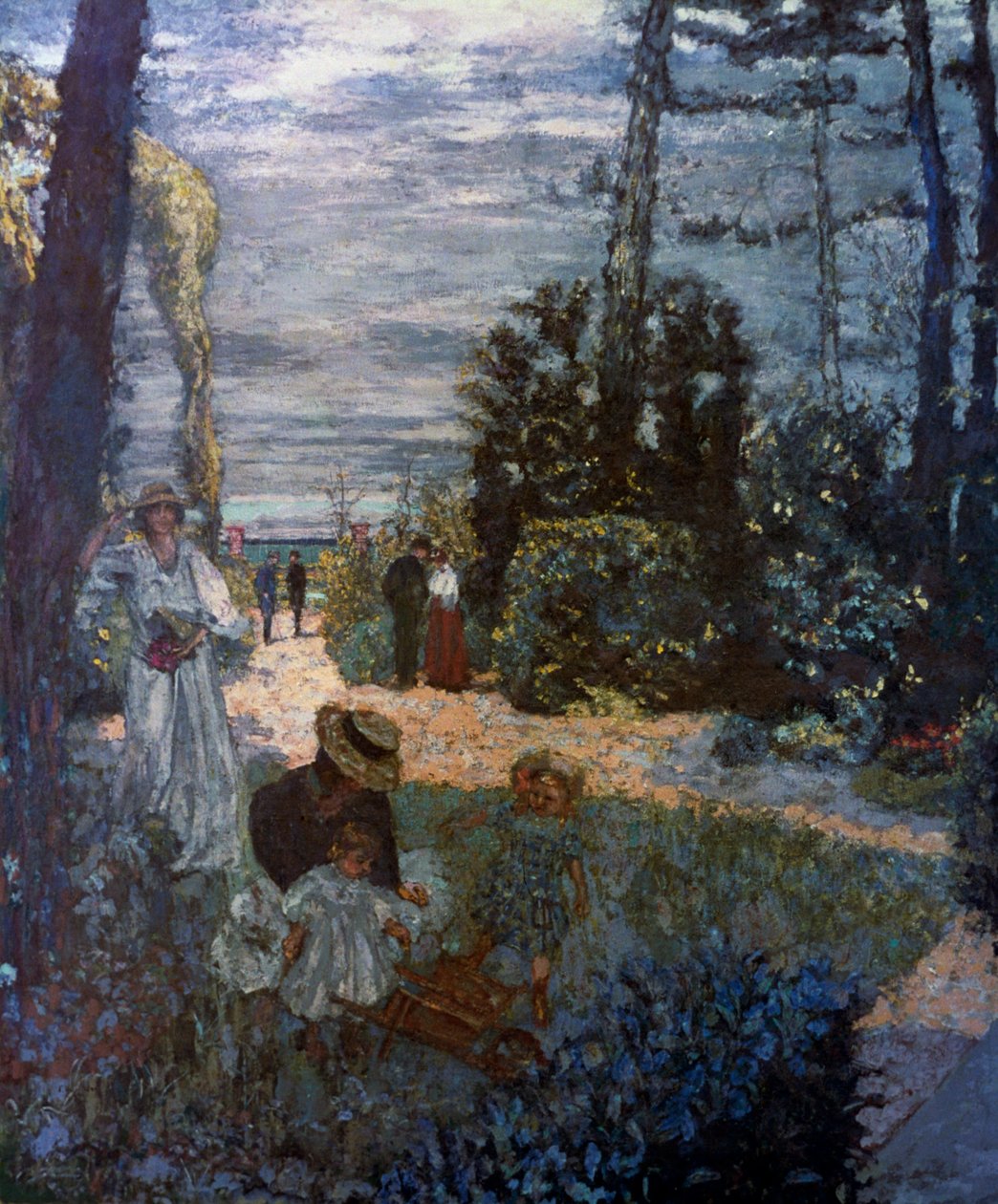 Frokost på Vasouy, 1901 af Edouard Vuillard