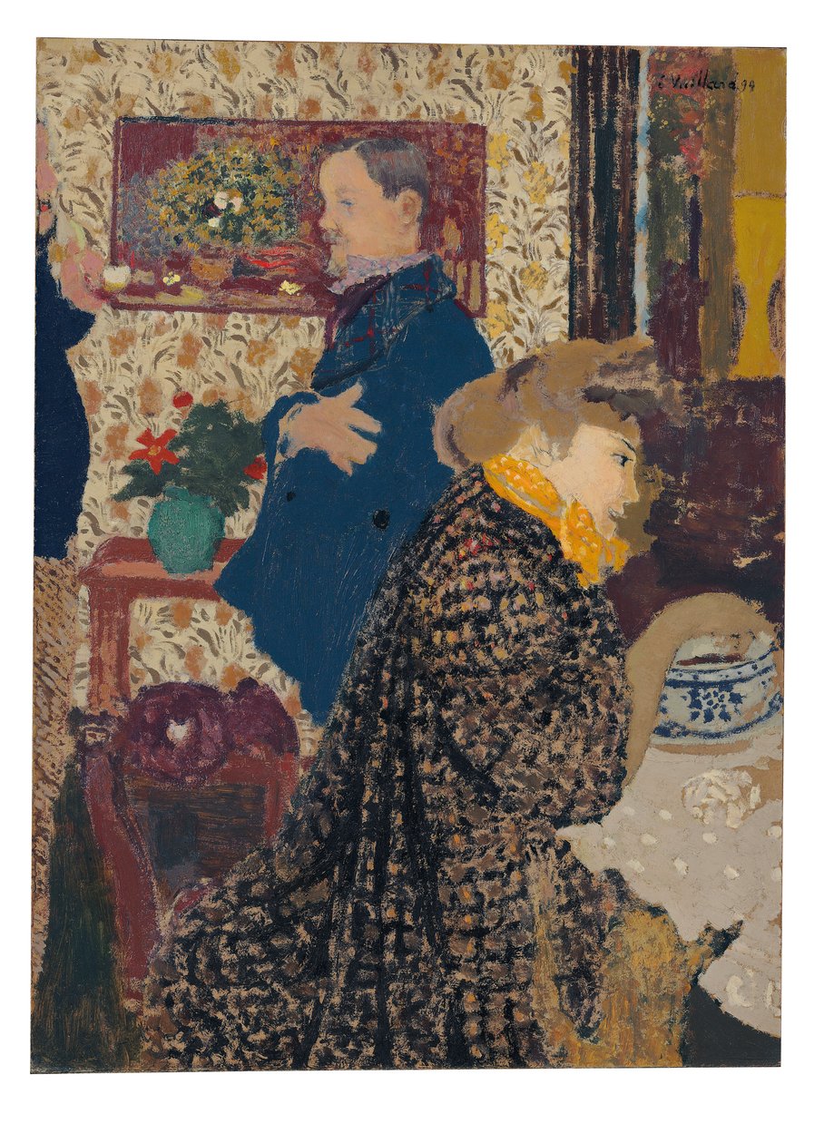 Misia og Vallotton i Villeneuve, 1899 af Edouard Vuillard