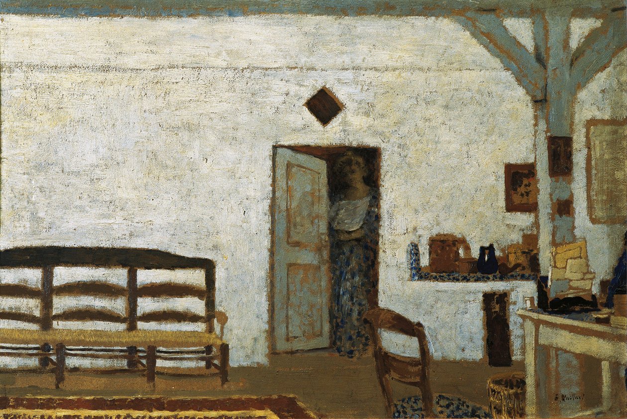 Misia i Villeneuve-sur-Yonne (Villeneuve-sur-Yonne) af Edouard Vuillard