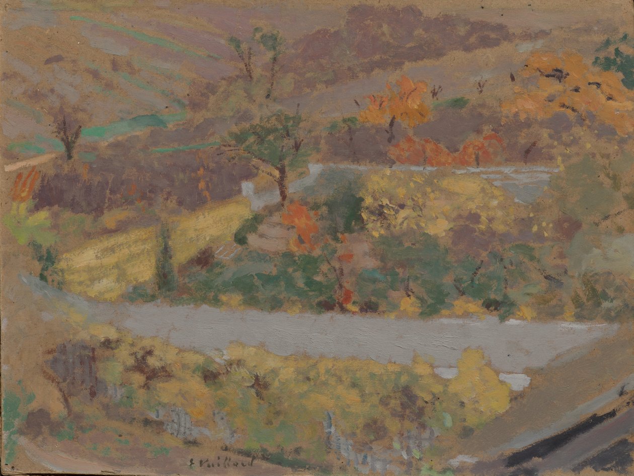 Frugthave af Edouard Vuillard