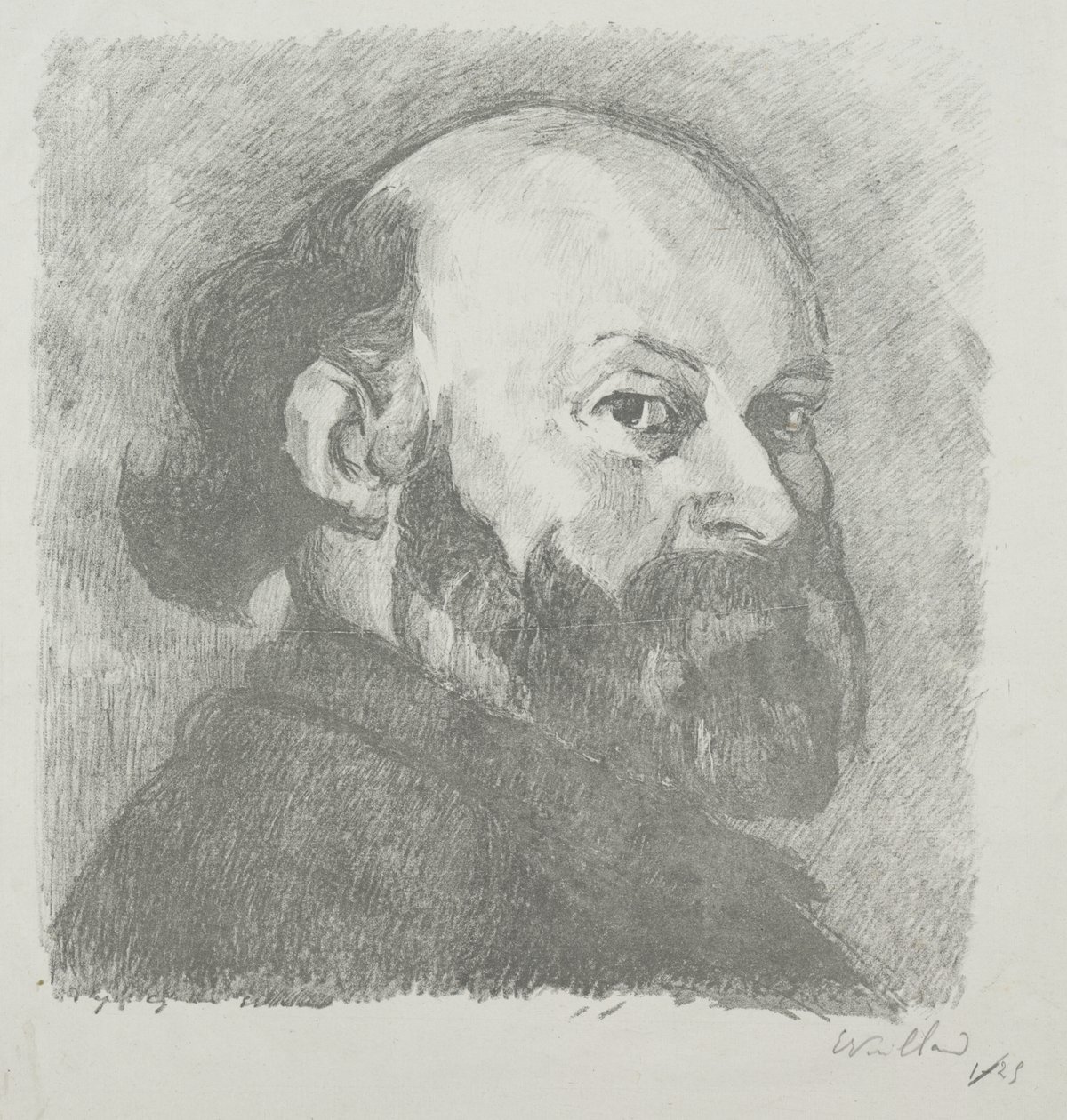 Paul Cézanne af Edouard Vuillard