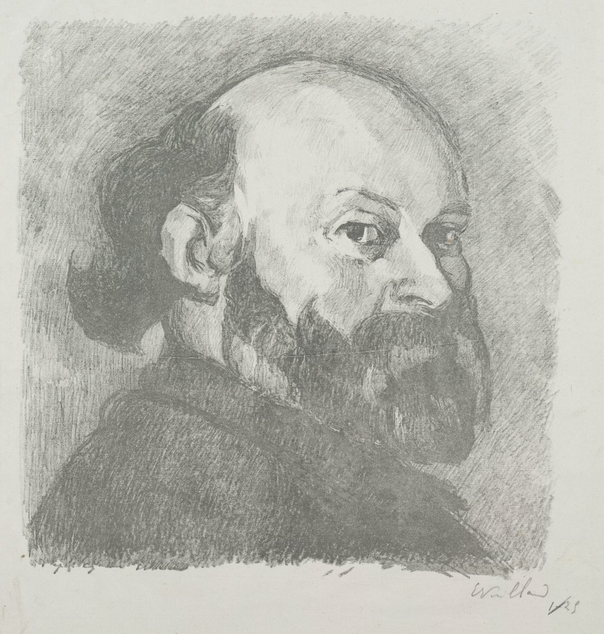 Paul Cézanne af Edouard Vuillard