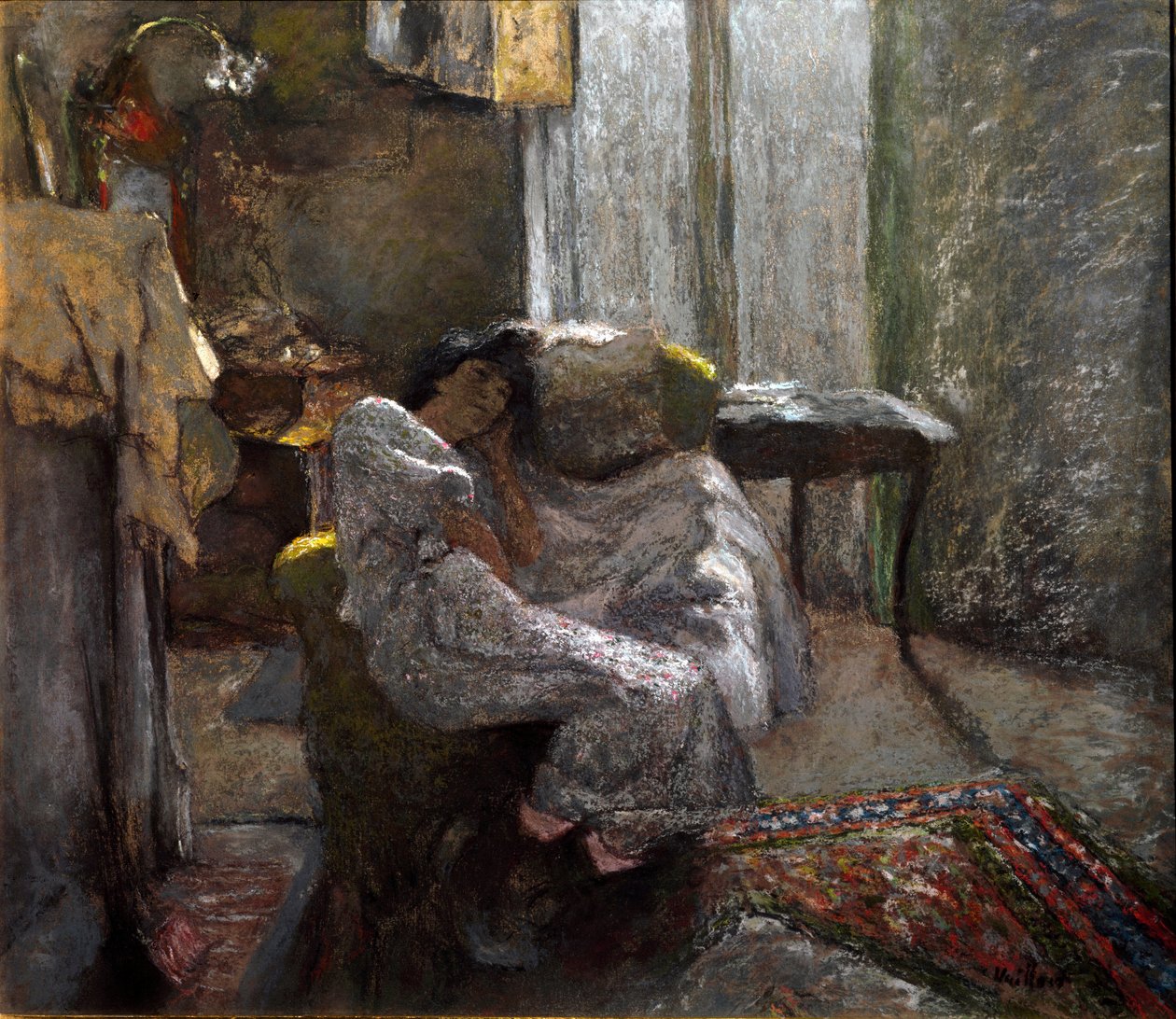 Portræt af Madame Hessel Lucie Hessel var hustru til kunstnerens kunsthandler. Pastel d