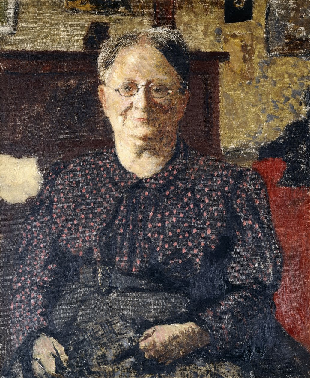 Portræt af Madame Vuillard, ca. 1905 af Edouard Vuillard