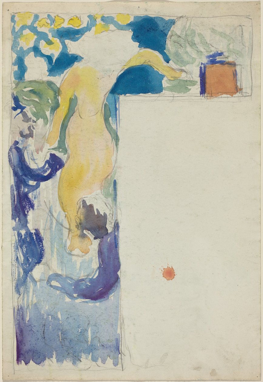 Programmdesign für das Théâtre Libre af Edouard Vuillard