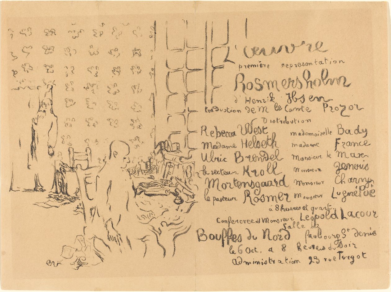 Rosmersholm af Edouard Vuillard