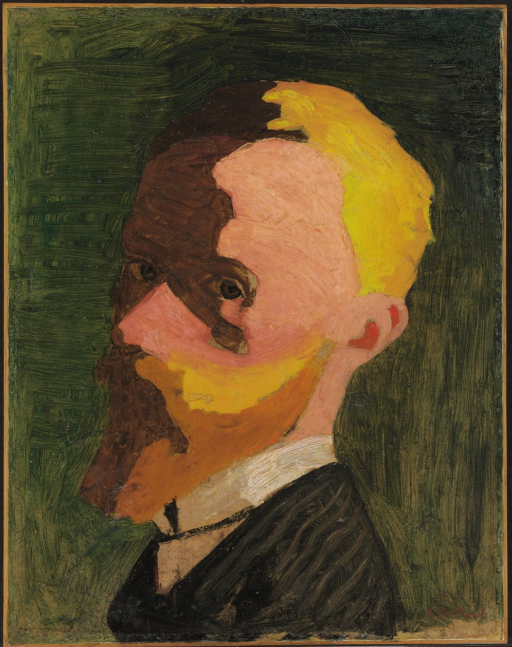 Selvportræt, ca. 1890 af Edouard Vuillard