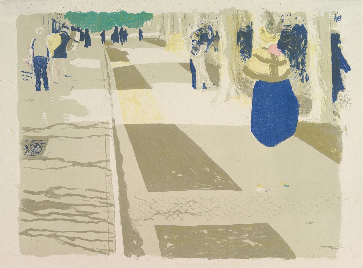 The Avenue, fra serien Landscapes and Interiors af Edouard Vuillard