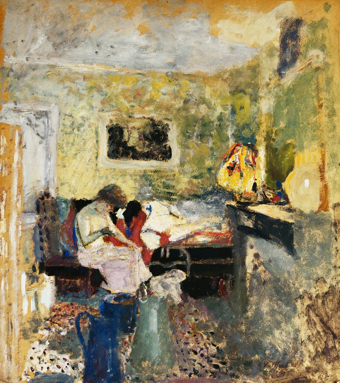 Det grønne rum; Det grønne rum af Edouard Vuillard