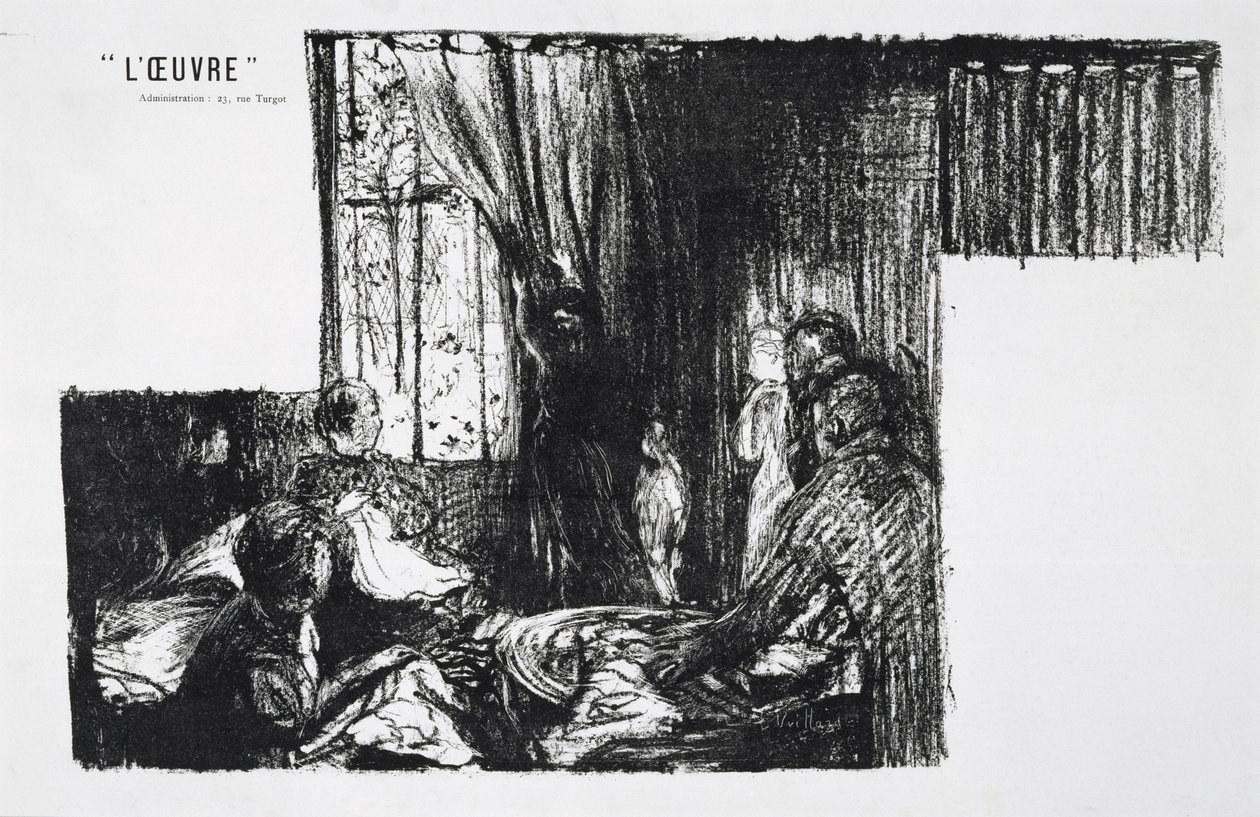 Samfundets søjler, 1896 af Edouard Vuillard
