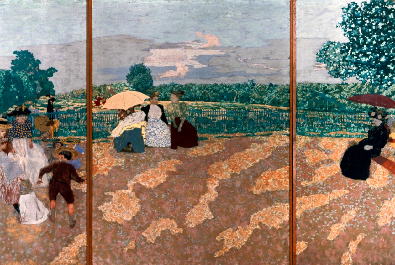 The Public Gardens detalje, 1894 af Edouard Vuillard