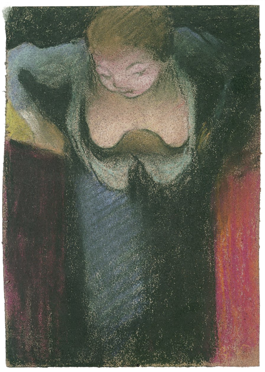 Sangeren, 1891-1892 af Edouard Vuillard
