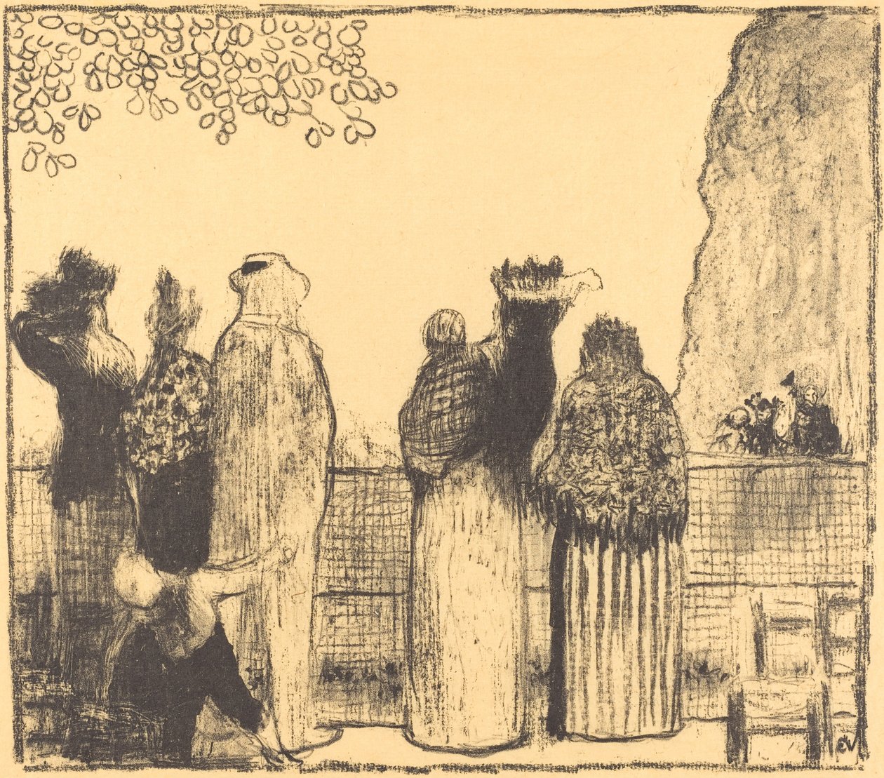 Tuilerierne (Les Tuileries) af Edouard Vuillard