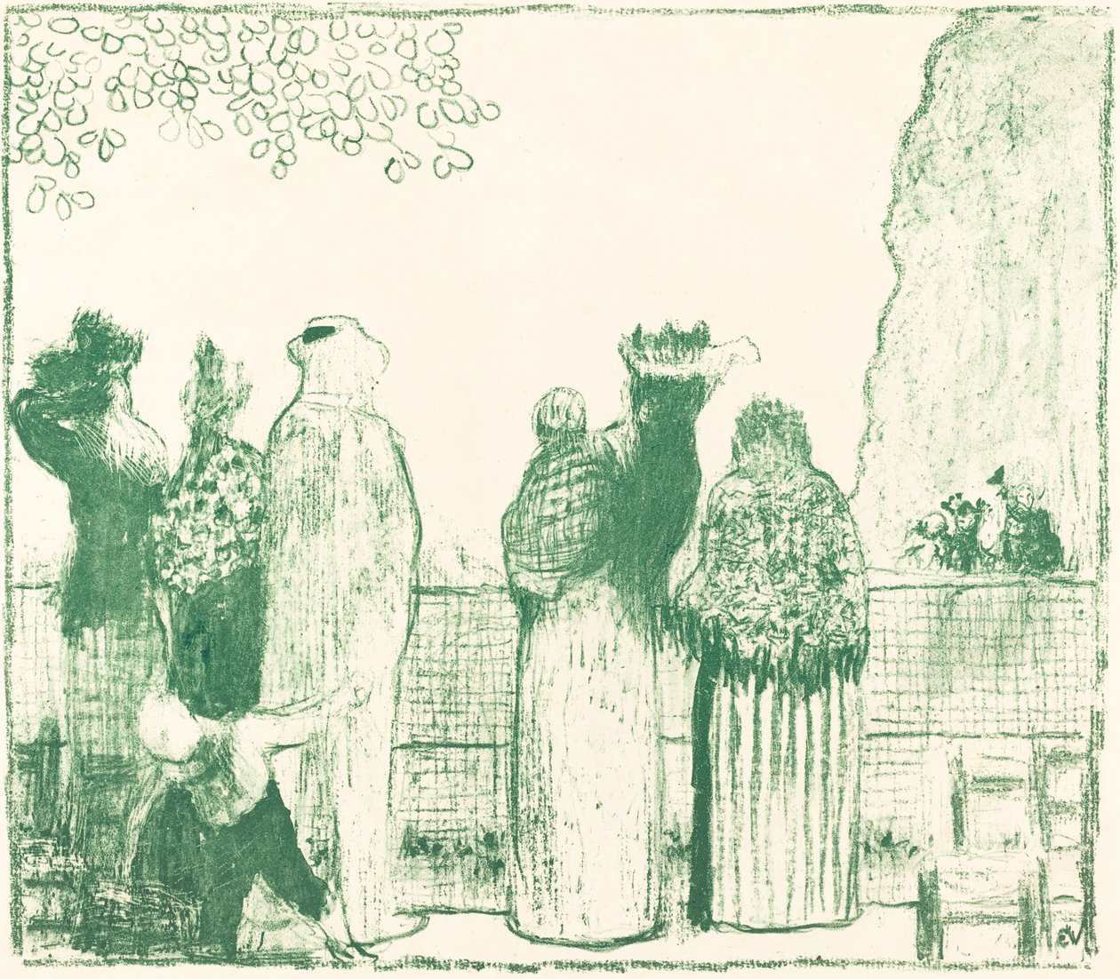 Tuilerierne af Edouard Vuillard