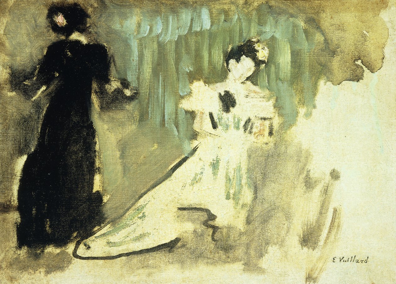 To kvinder; To kvinder, ca. 1905 af Edouard Vuillard